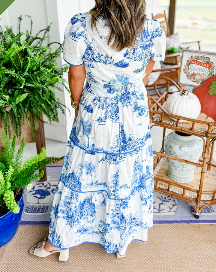 Victoria | Classic Toile Maxi