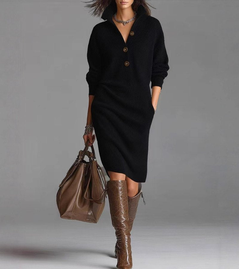 Jane | Warm Knit Dress