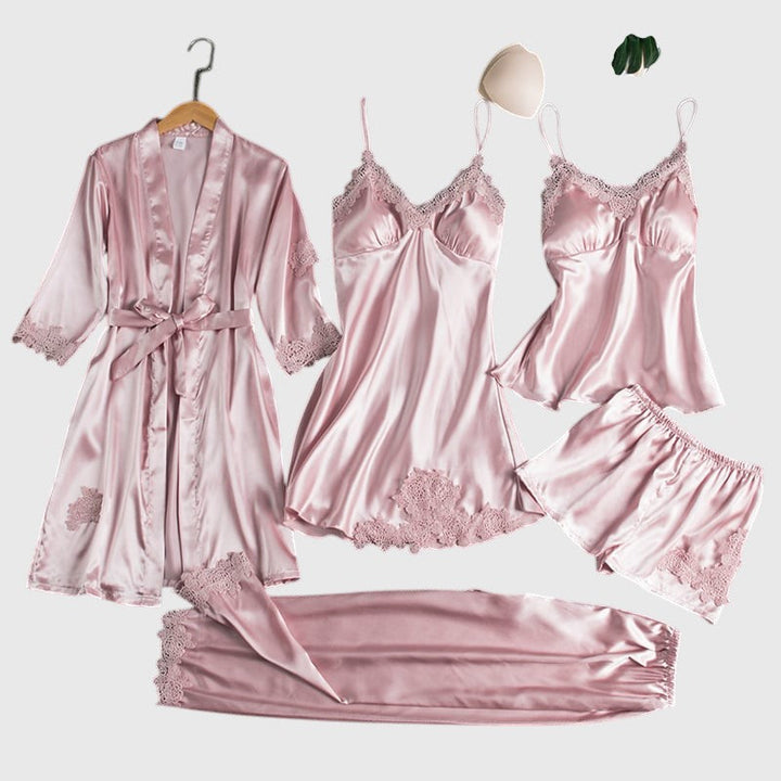 Marit - Women's 5-Piece Nightwear Set