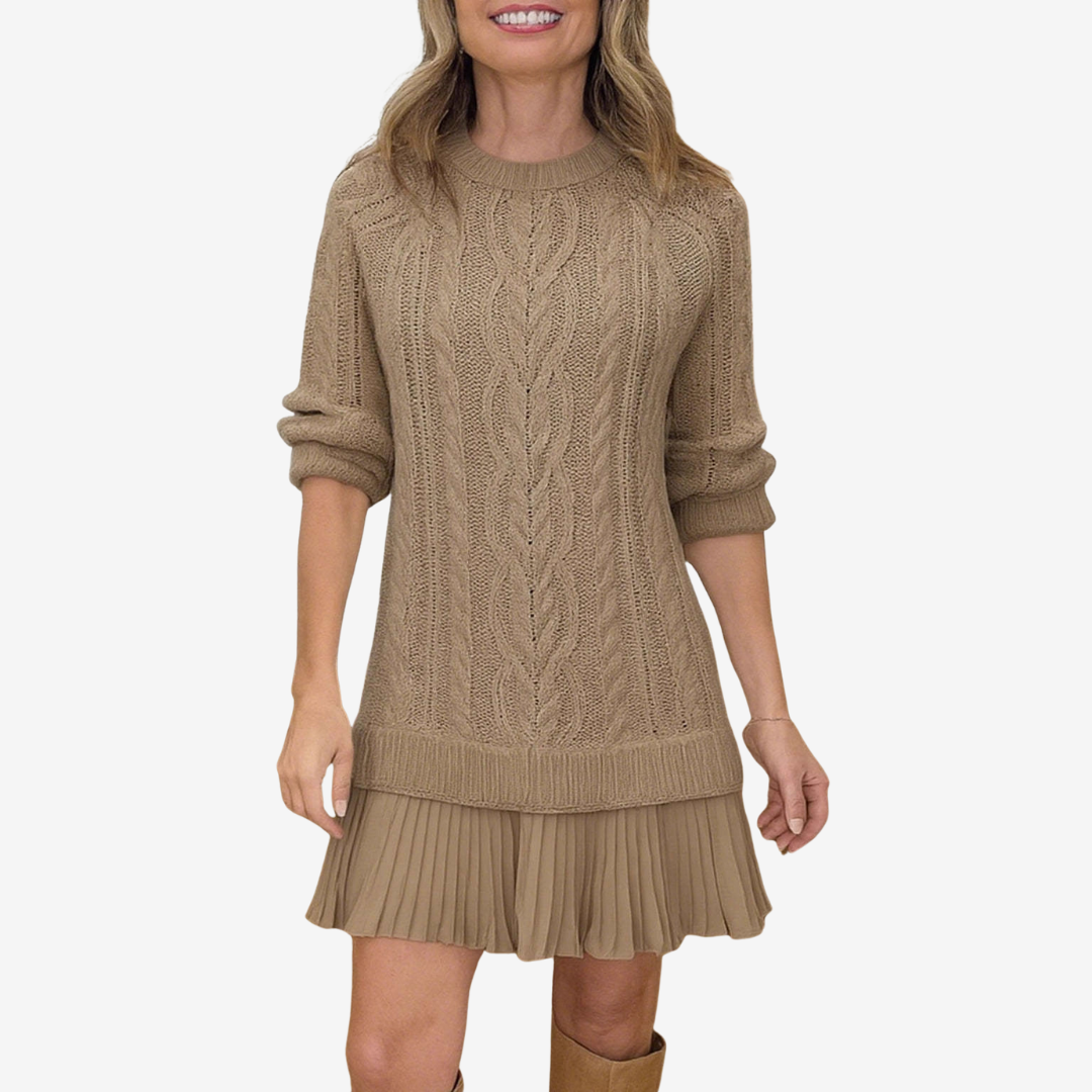 Carey | Knitted Jumper Dress