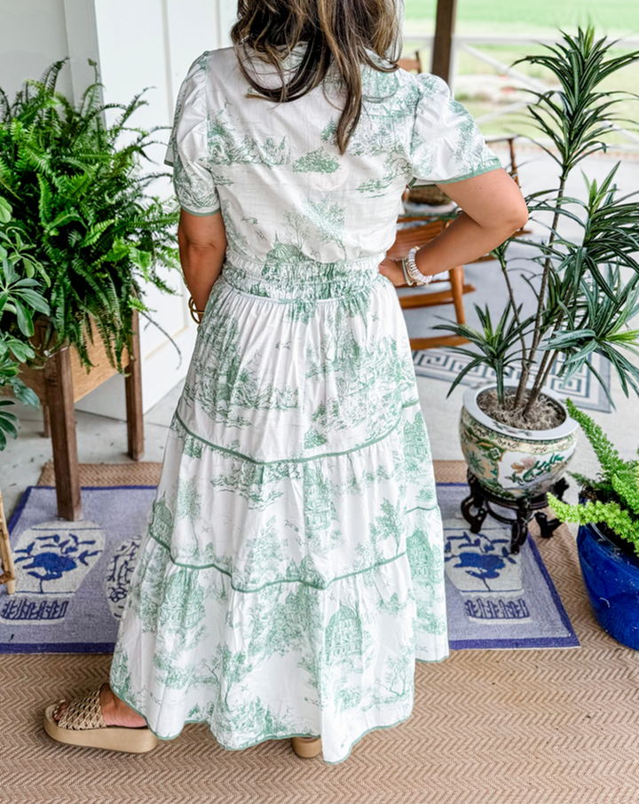 Victoria | Classic Toile Maxi