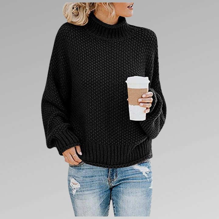 Margaret™ | High Neck Pullover