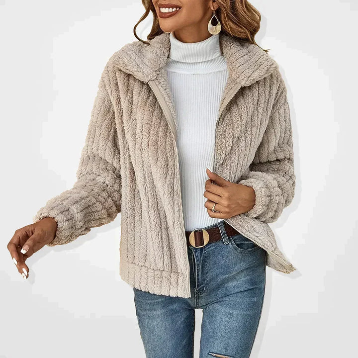 Amelia | Elegant Fur Jacket