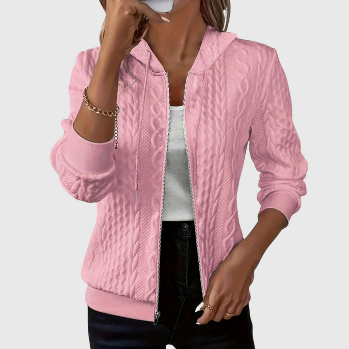 Susan | Hoodie with Zipper