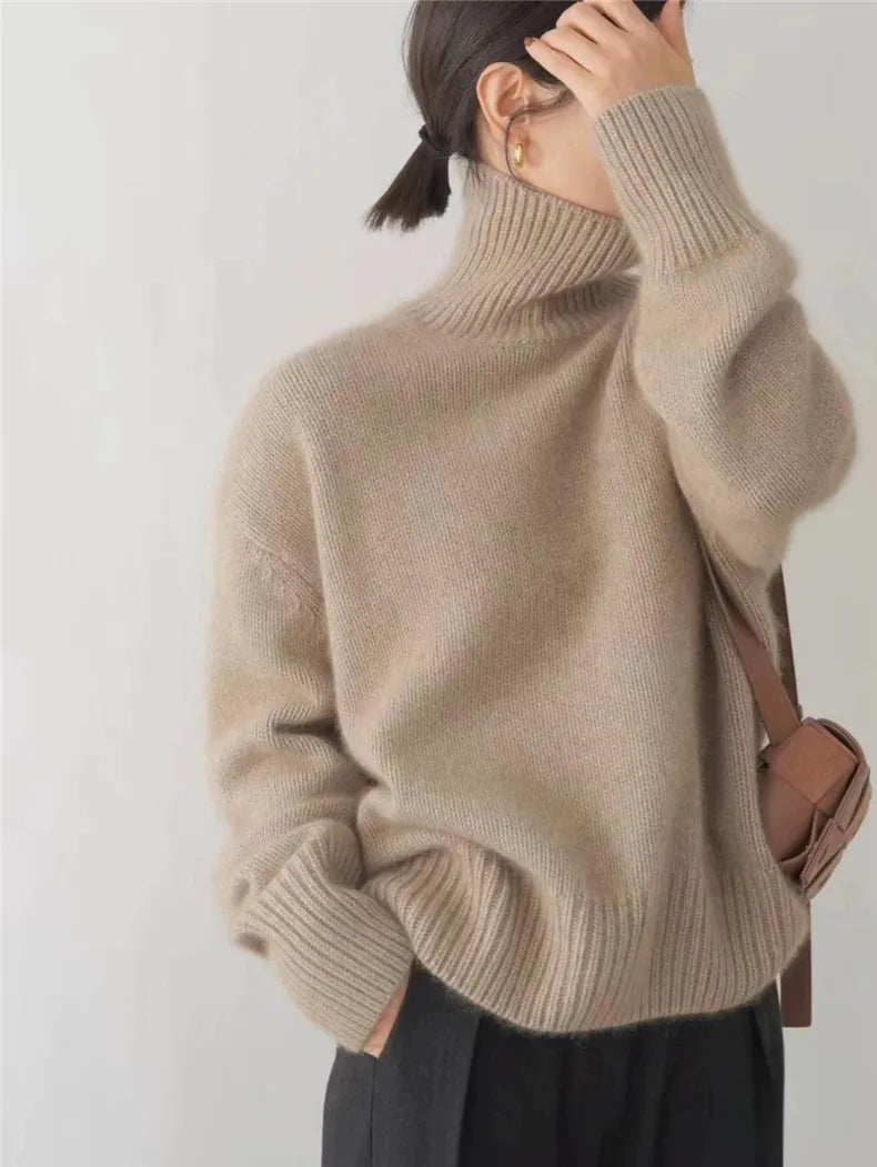 Isabella™ - High Neck Soft Jumper