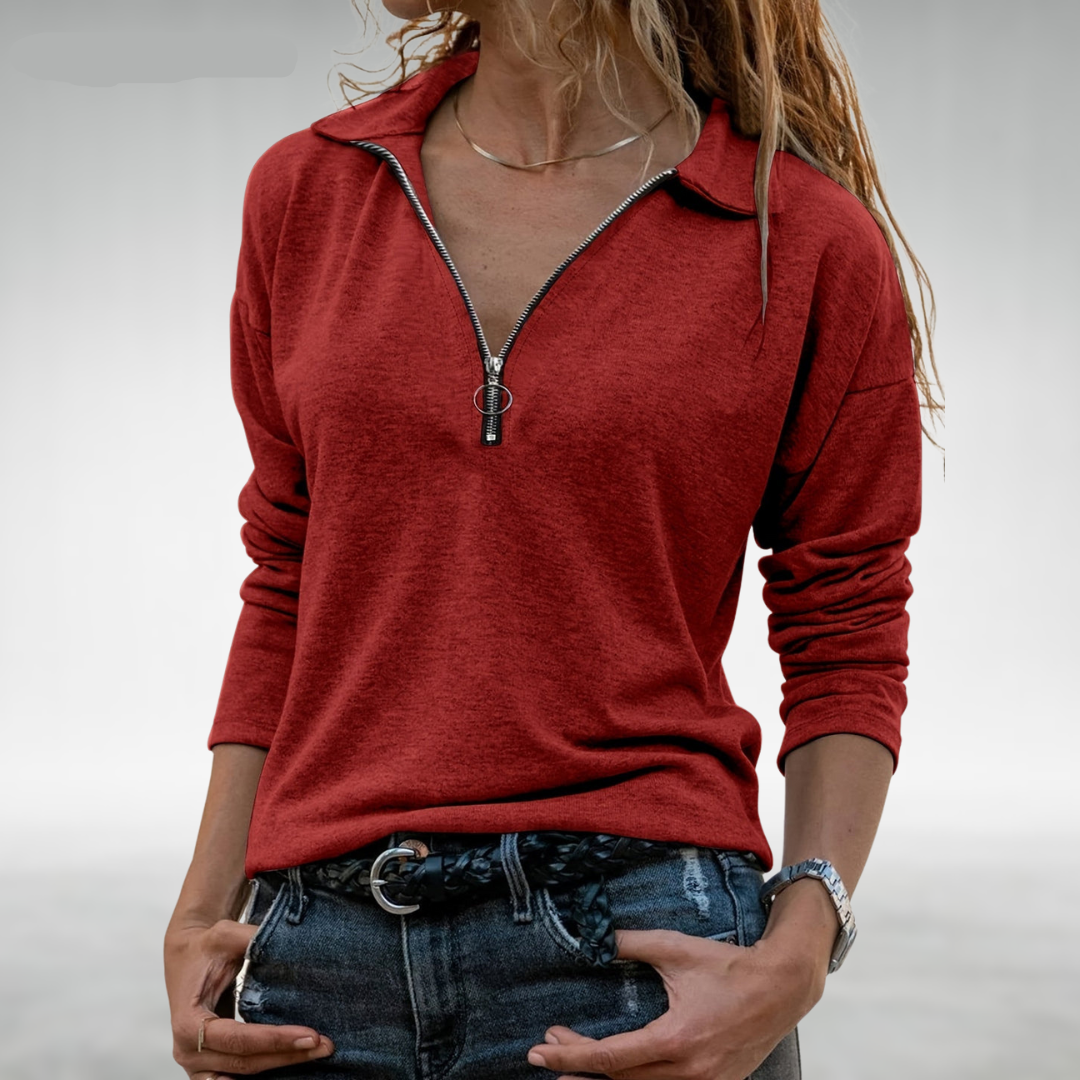 Margaret | Women's Half-Zip Jumpers