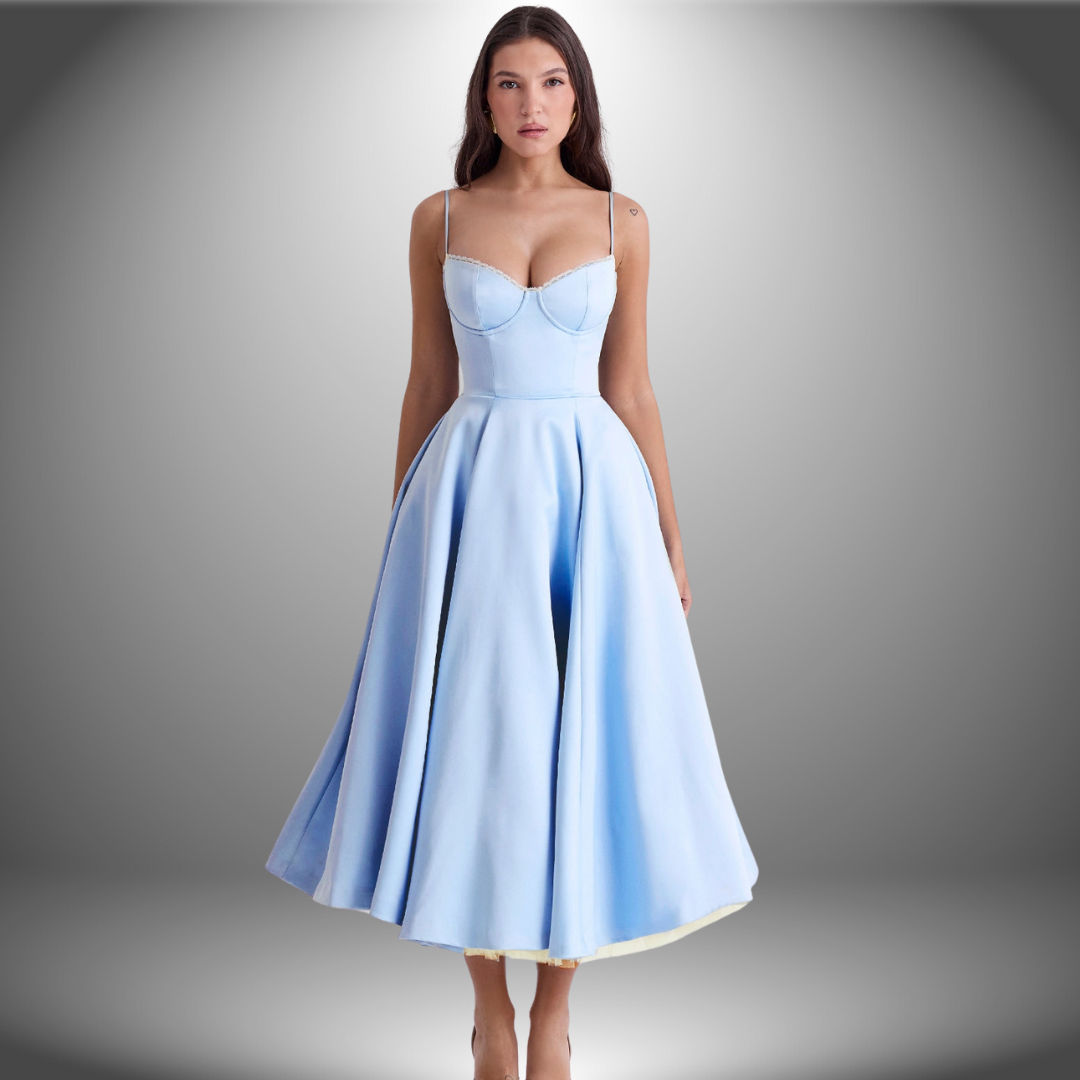 Olivia™ - Elegant Midi Dress