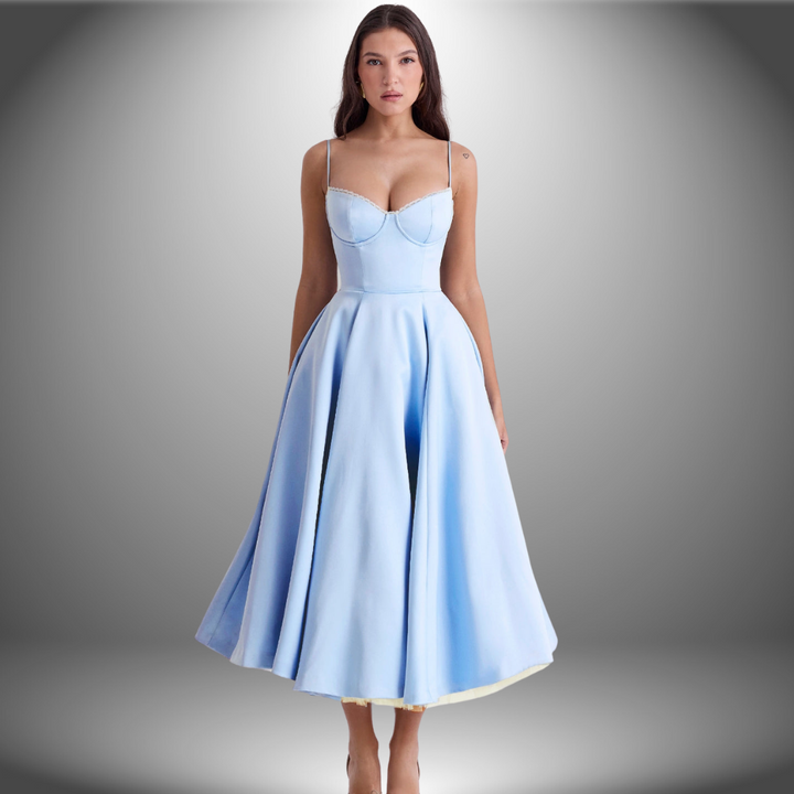 Olivia™ - Elegant Midi Dress