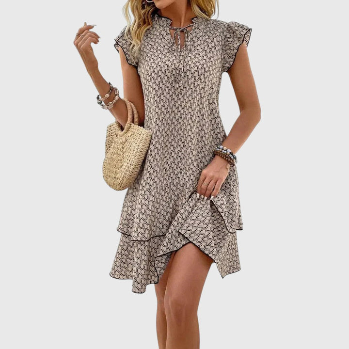 Yvonne - Elegant Floral Dress