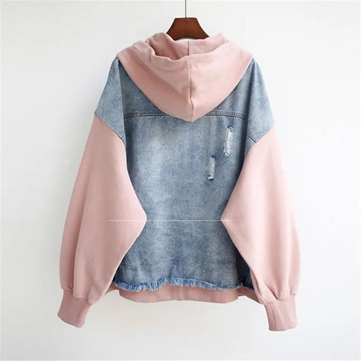 Lucy | Denim Hoodie Jacket
