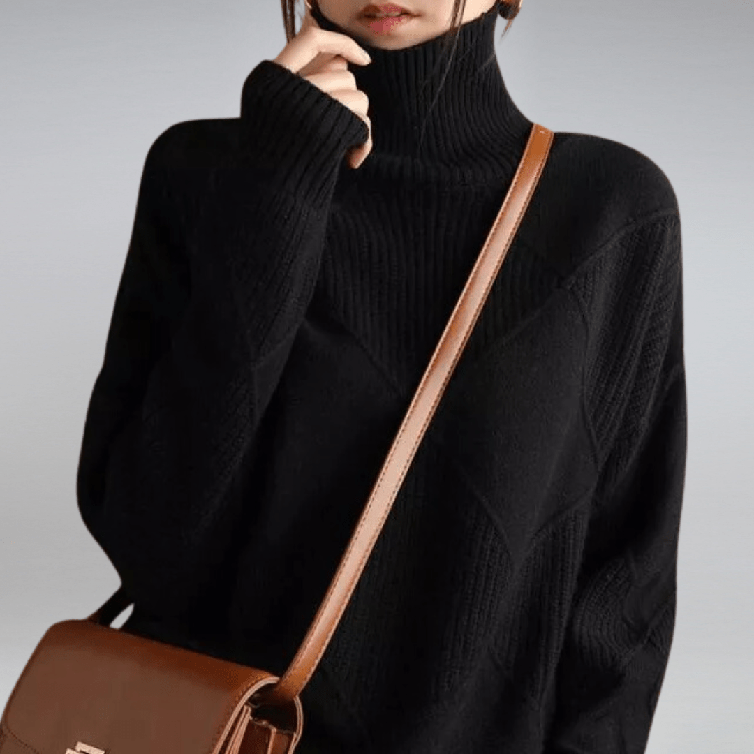 Lily™ | Soft turtleneck jumper