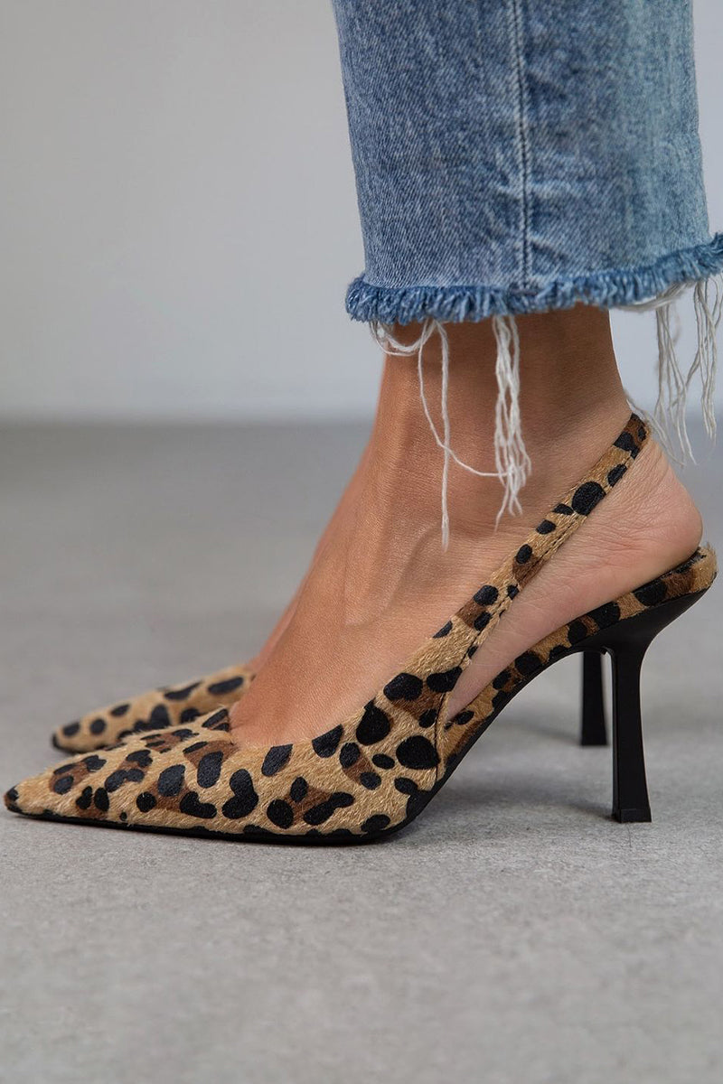 Victoria® | Artisan Heels with Leopard Pattern