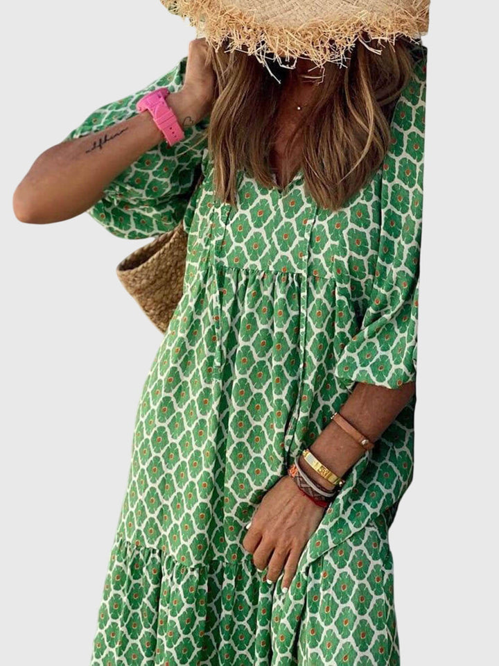 Dawn - Elegant Wide Maxi Dress