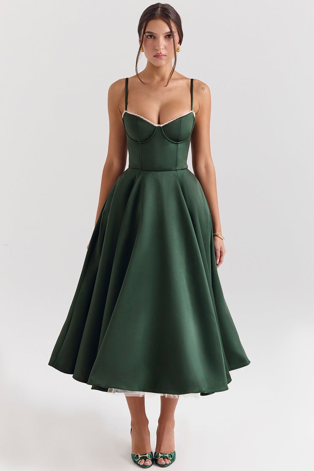 Olivia™ - Elegant Midi Dress