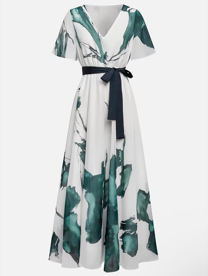 Mia™ | Maxi Watercolour Effect Dress