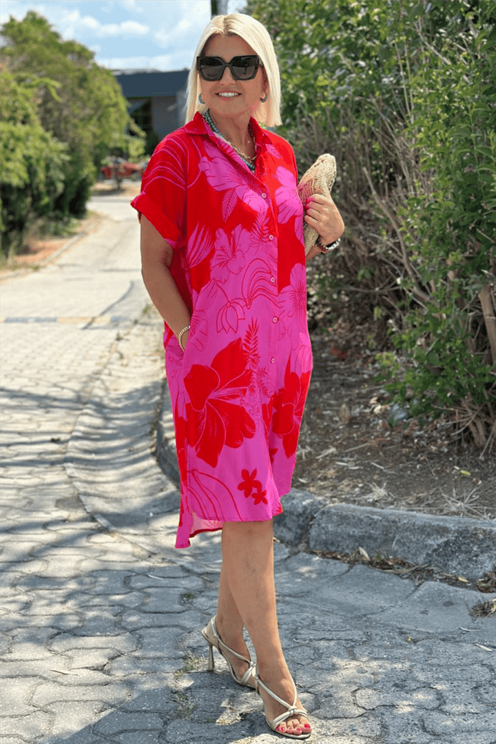 Olivia – Dress with Floral Print