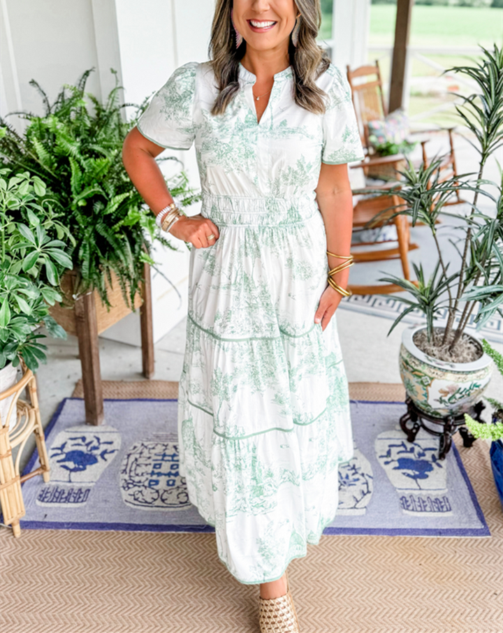 Victoria | Classic Toile Maxi