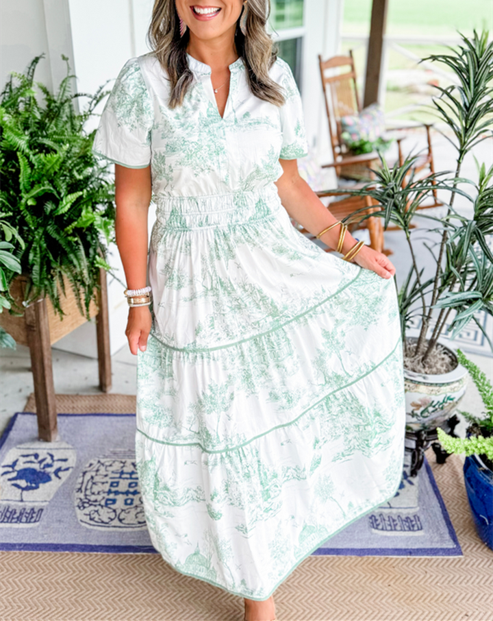 Victoria | Classic Toile Maxi