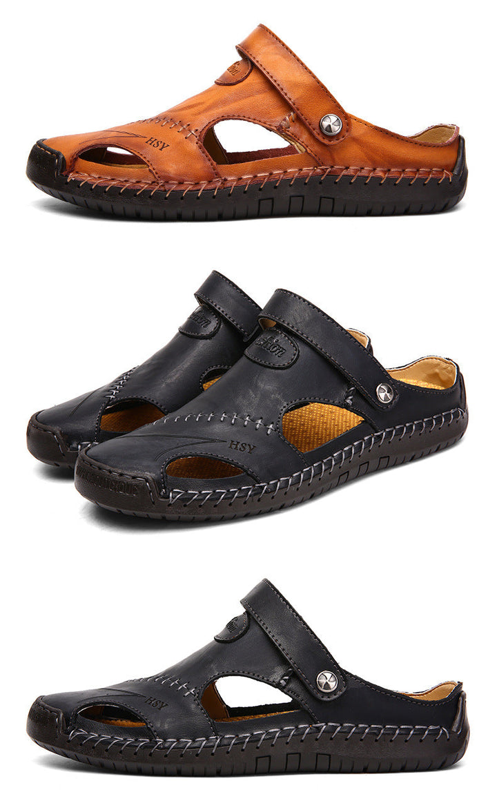 Tom™ | Orthopedische Leren Sandalen