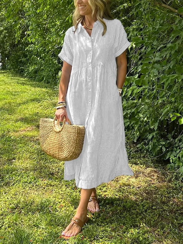 Alice – Light Striped Dress