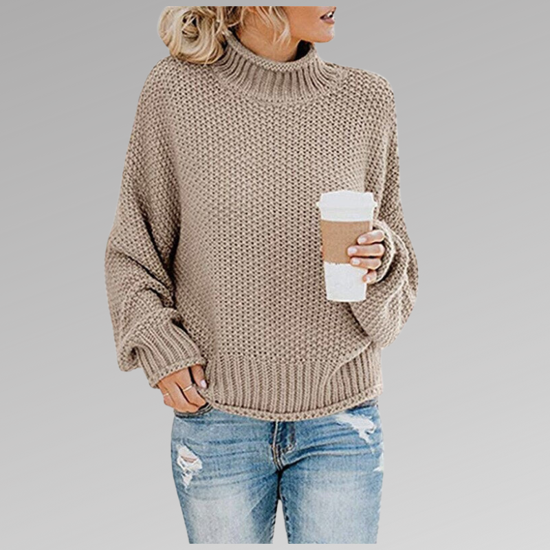 Margaret™ | High Neck Pullover