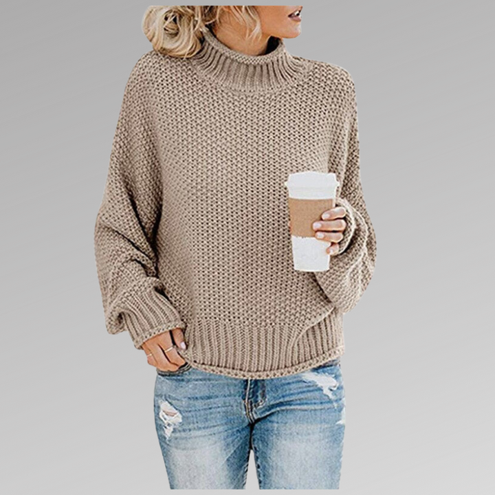 Margaret™ | High Neck Pullover