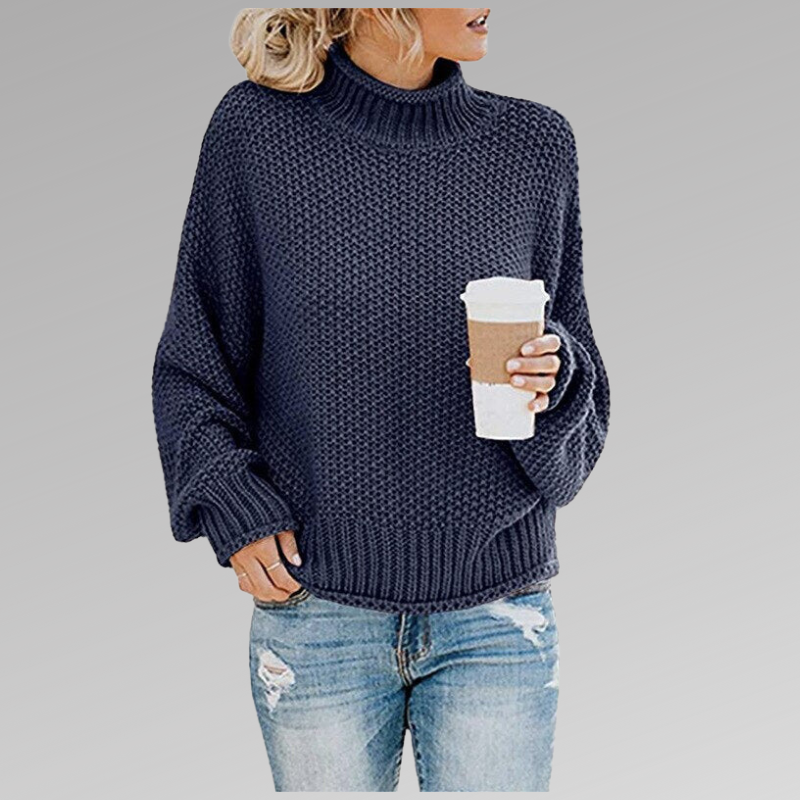 Margaret™ | High Neck Pullover