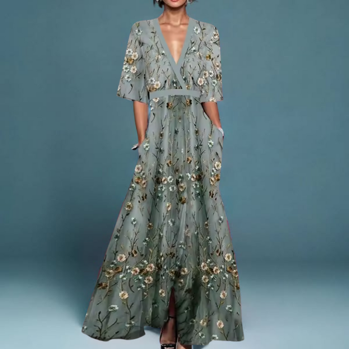 Lily™ - Elegant Floral Dress