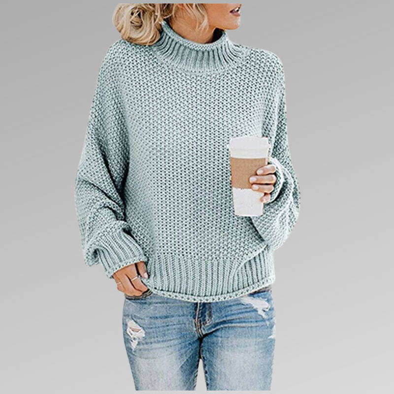 Margaret™ | High Neck Pullover