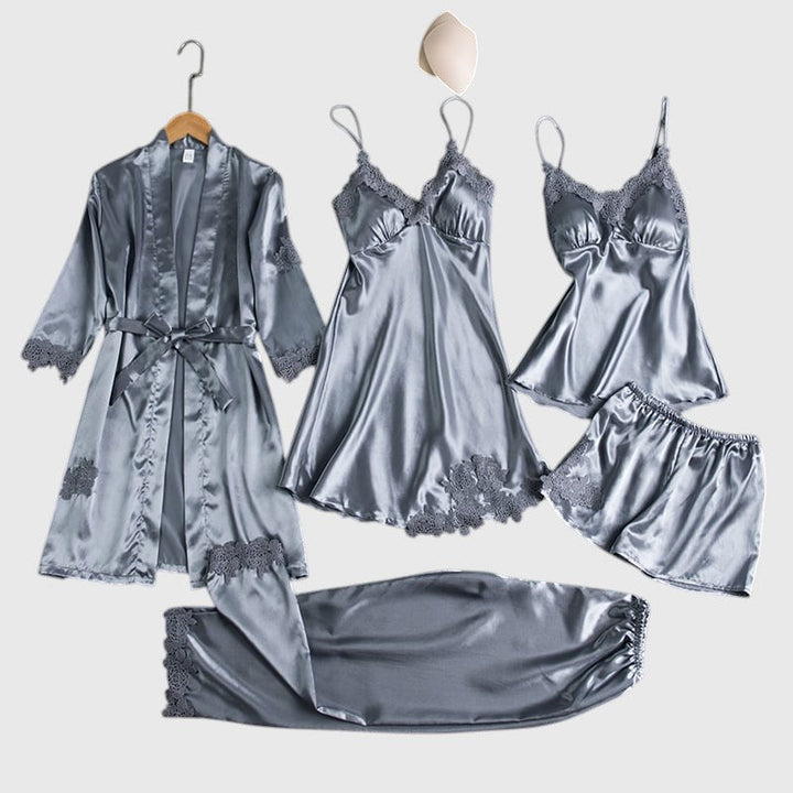 Marit - Women's 5-Piece Nightwear Set