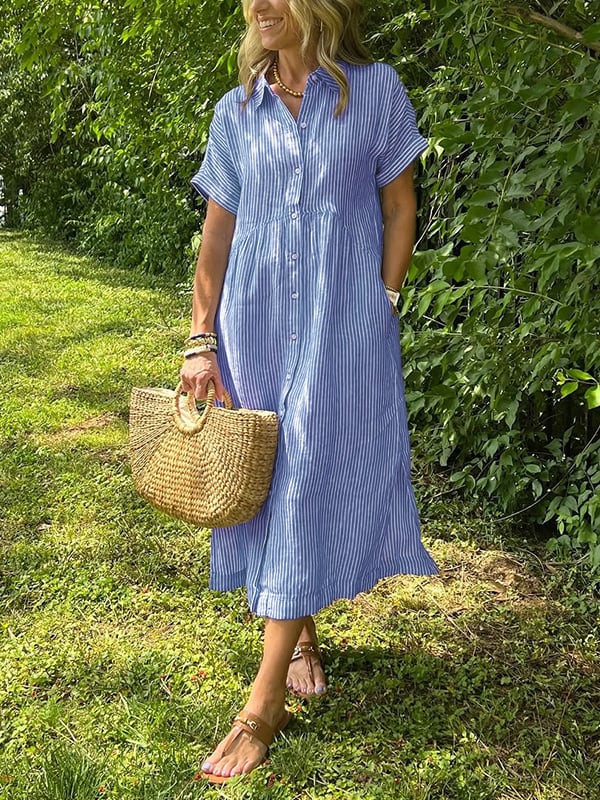 Alice – Light Striped Dress