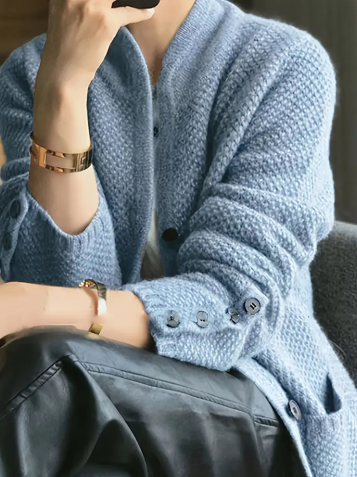 Frances | Elegant Cardigan With Buttons