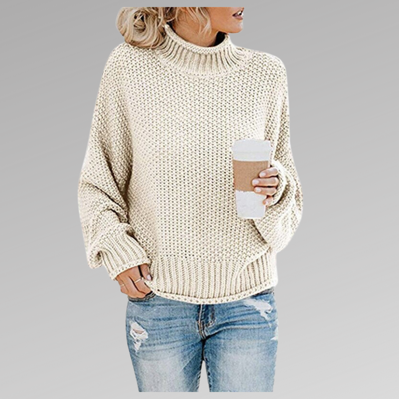 Margaret™ | High Neck Pullover