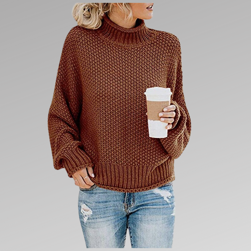 Margaret™ | High Neck Pullover