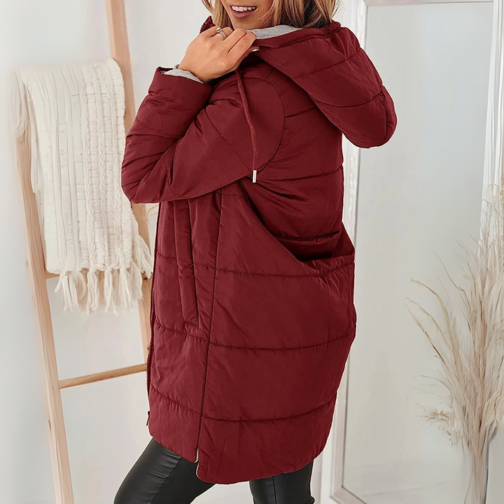 Phoebe | Casual Hooded Puffer Down Jacket