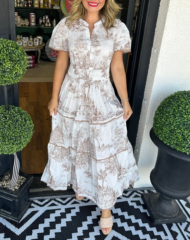 Victoria | Classic Toile Maxi