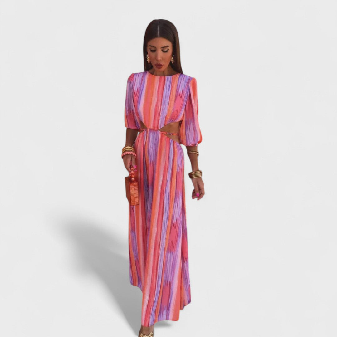 Rosie - Elegant Dress with Cut-Outs