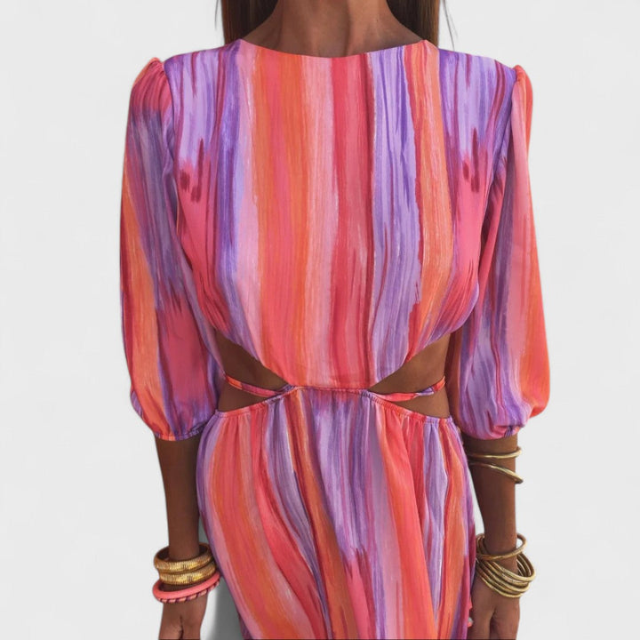 Rosie - Elegant Dress with Cut-Outs