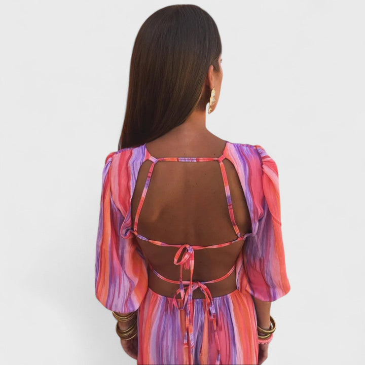 Rosie - Elegant Dress with Cut-Outs