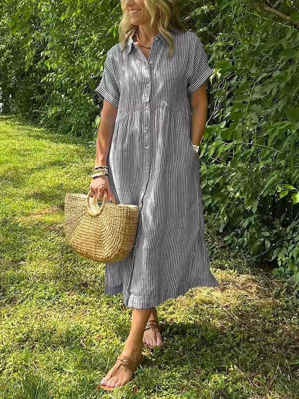 Alice – Light Striped Dress