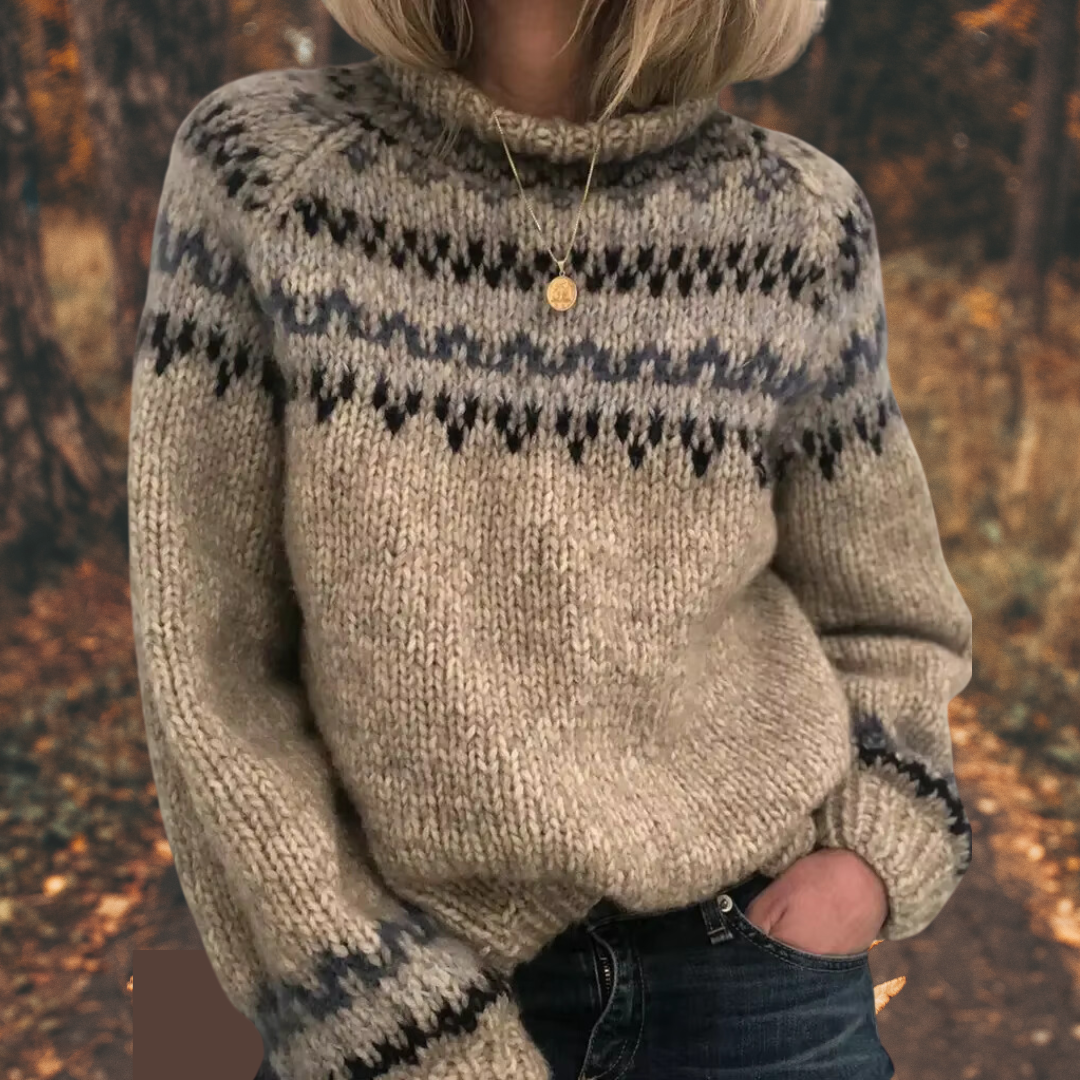 Alice™ | Women's Nordic Knitted Jumper
