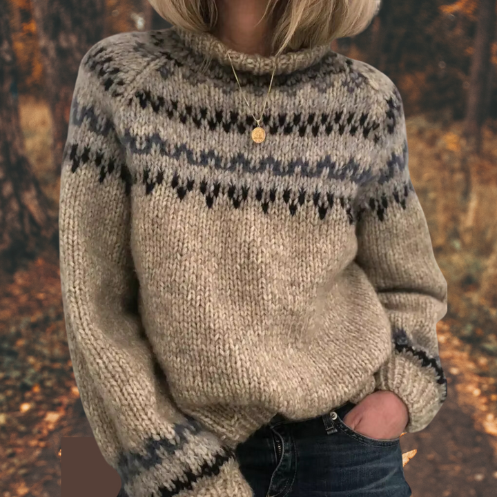Alice™ | Women's Nordic Knitted Jumper