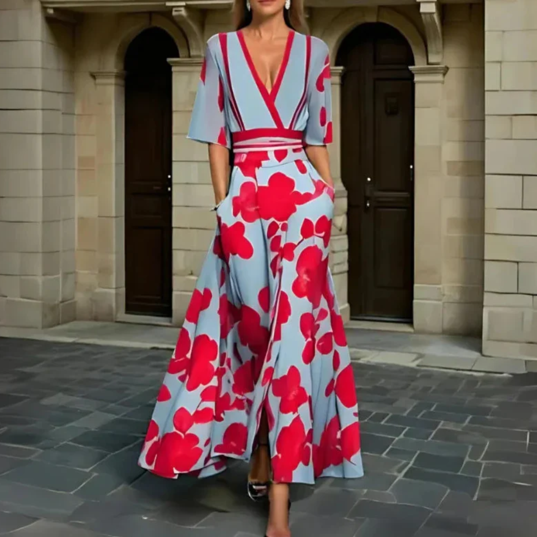 Lily™ - Elegant Floral Dress