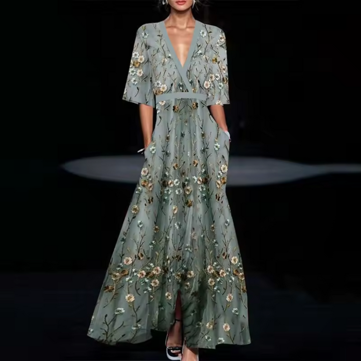 Lily™ - Elegant Floral Dress