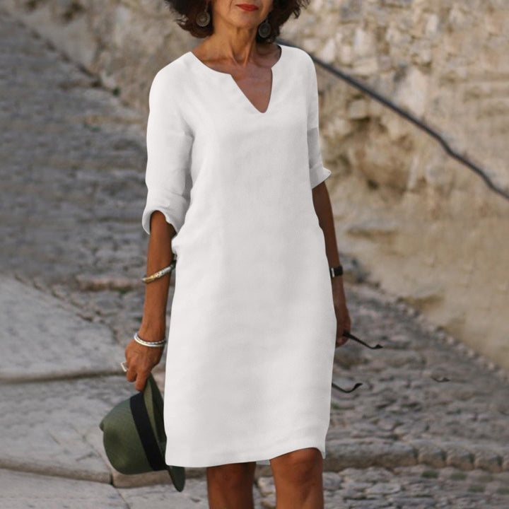 Harriet | Midi dress with timeless elegance