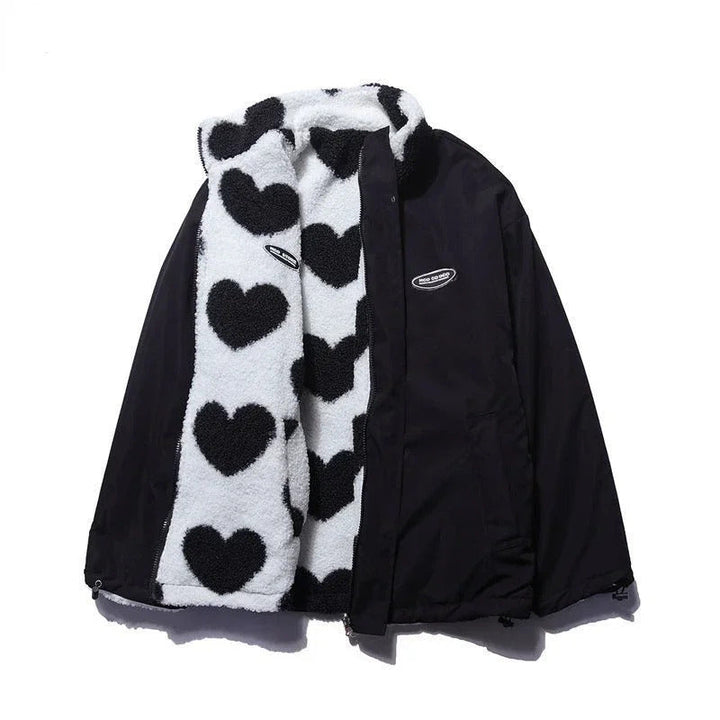 Penelope | Reversible Heart Jacket
