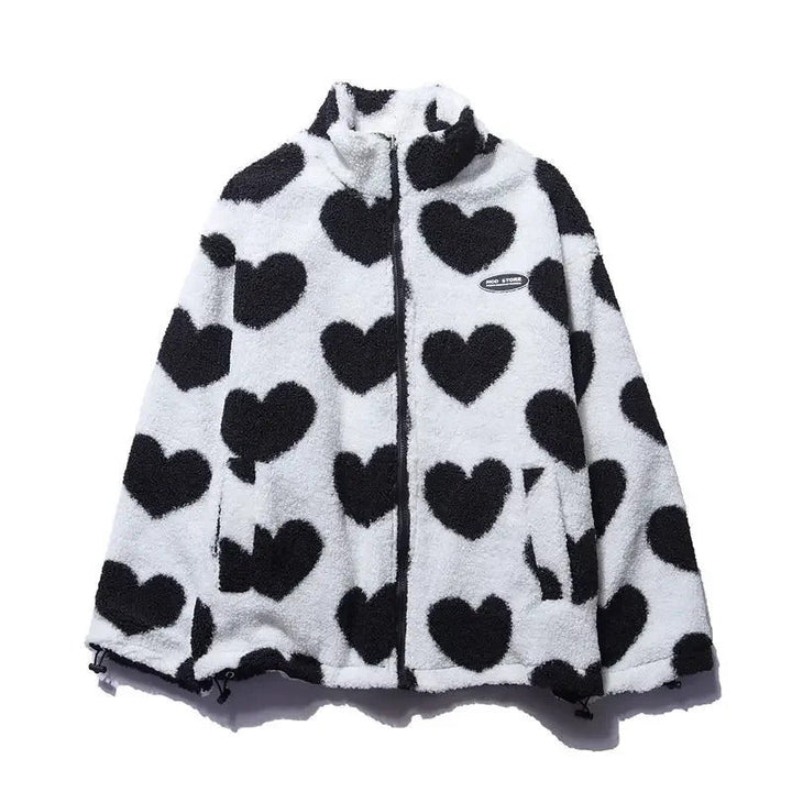 Penelope | Reversible Heart Jacket