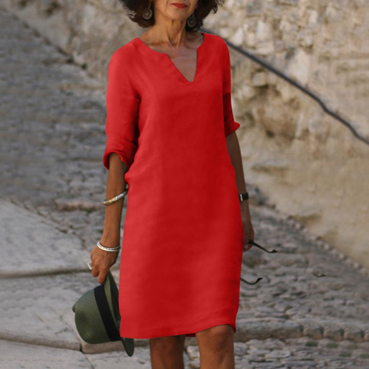 Harriet | Midi dress with timeless elegance