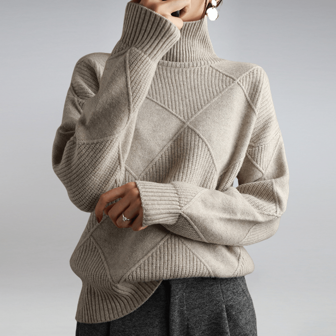 Lily™ | Soft turtleneck jumper