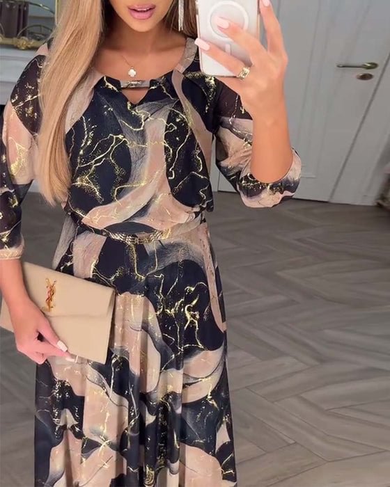 Alice | Elegant Chiffon Dress